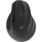 Мышь беспроводная Oklick 688MW ERGO черный, 2400 dpi, радиоканал, Bluetooth, USB, кнопки - 6