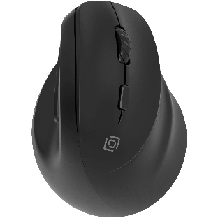 Мышь беспроводная Oklick 688MW ERGO черный, 2400 dpi, радиоканал, Bluetooth, USB, кнопки - 6