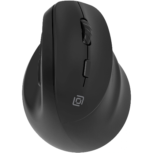 Мышь беспроводная Oklick 688MW ERGO черный, 2400 dpi, радиоканал, Bluetooth, USB, кнопки - 6