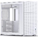 Компьютерный корпус без блока питания Case JONSBO D41 MESH, Midi-Tower, TG, no fan, 1xUSB-A 3.2 + 1xUSB-C 3.2, ATX, mATX белый