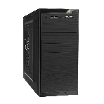 Компьютерный корпус Minitower ExeGate QA-412U Black, mATX, (XP350, Black, 120мм), 2хUSB+2хUSB 3.0, Audio