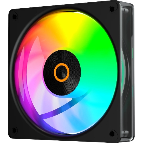 Вентилятор для корпуса Ocypus Gaммa F12 Elite BK ARGB REVERSE BLADE 3 IN 1, 120x120x25мм, 4-PIN PWM, 600-1800 RPM, 26 DBA MAX, HYDRO BEARING