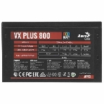Блок питания Aerocool/Formula VX PLUS 800 RGb, 800Вт, 120мм, черный