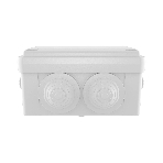 Коробка ответвительная DKC 53801 с 6 кабельными вводами д.25мм IP55 100х100х50мм
