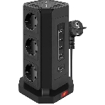 Сетевой фильтр QUMO Power Tower PRO PD 8SP4U (P-0004)