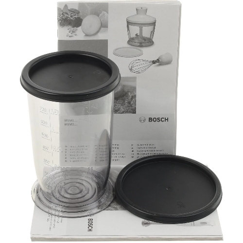Блендер погружной Bosch MSM2620B черный, 600 Вт, 1 скорость