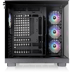 Компьютерный корпус Thermaltake View 380 XL TG ARGB черный без БП E-ATX 2x120мм 2xUSB3.0 audio bott PSU