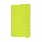Блокнот Moleskine CLASSIC SOFT QP611C2 Pocket 90x140 мм, 192 страниц, линейка, мягкая обложка, лайм