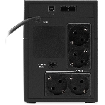 Источник бесперебойного питания Ippon Back Basic 1200 LCD Euro 720Вт 1200ВА черный