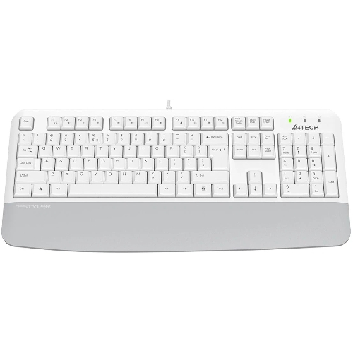 Клавиатура A4Tech Fstyler FK20 проводная, USB Type-A, белый