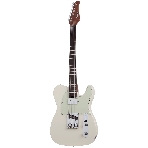 Электрогитара SCHECTER NICK JOHNSTON PT A.SNOW - электрогитара 6-струнная. 22 лада, корпус: ольха, гриф: запеченый клен, накладка: черное дерево, на болтах, звукосниматели: Schecter Diamond Nick Johnston Single Coil и Diamond PT-S, громкость/тон (Push-Pu