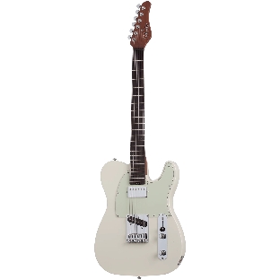 Электрогитара SCHECTER NICK JOHNSTON PT A.SNOW - электрогитара 6-струнная. 22 лада, корпус: ольха, гриф: запеченый клен, накладка: черное дерево, на болтах, звукосниматели: Schecter Diamond Nick Johnston Single Coil и Diamond PT-S, громкость/тон (Push-Pu