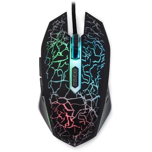 Мышь проводная Oklick 896G черный, 12800 dpi, USB, кнопки - 5