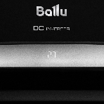 Внутренний блок сплит-системы Ballu BSPI/in-10HN8/BL/EU инвертор, 10000 BTU, 27 м², 21 дБ, охлаждение, обогрев, осушение, черный