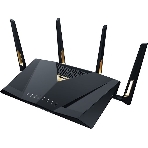 Маршрутизатор ASUS RT-BE88U, черный/желтый, 90IG08V0-MO3N0V