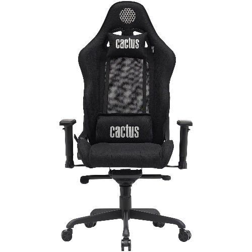 Кресло Cactus CS-CHR-MC04-BBK черный, экокожа