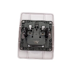Розетка ЭРА 2X2P, 16A-250В, IP20, белый (10/100/1600)
