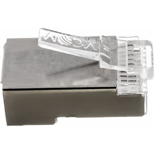 Коннектор VCOM RJ45 8P8C для FTP кабеля 5 кат. экранированные, 20 шт,