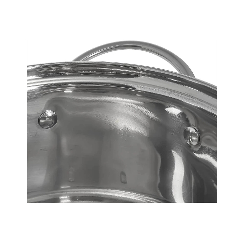 Кастрюля WEBBER BE-349/2 4,8 л, 22 см, из нержавеющей стали со стеклянной крышкой