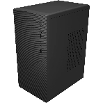 Компьютерный корпус Accord Entry ACC-2054B черный без БП mATX 1x80мм 2xUSB 2.0 audio