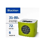 Сушилка для овощей и фруктов Blackton Bt FD1113 зеленый-белый, Мощность 400 Вт, Регулировка температуры 35-80 °С, Таймер 1-72 часа