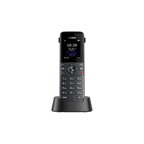 Телефон DECT-трубка Yealink W74H черный