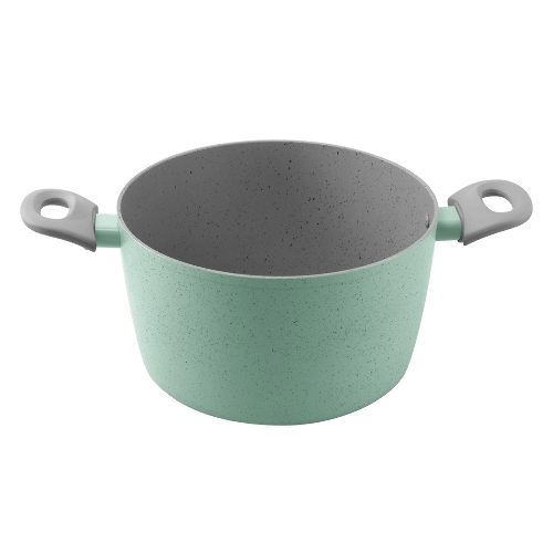 Кастрюля Maunfeld HELGA MCS57FA05FS из кованого алюминия со стеклянной крышкой, 24 см, 5,7 л.