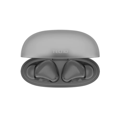 Наушники TWS Tecno Buds 4 черный, внутриканальные, Bluetooth, до 6 ч