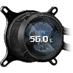 Система жидкостного охлаждения ASUS ROG STRIX LC III 360 ARGb LCD 90RC00W1-M0UAY0 черный 120мм алюминий+медь 2200rpm 36db 4-pin