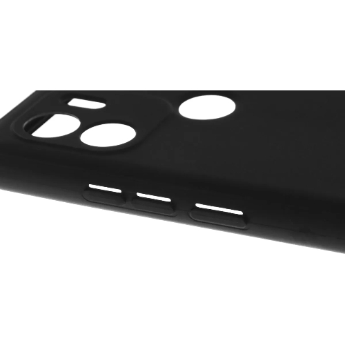 Чехол (клип-кейс) BoraSCO для Xiaomi Redmi A1+ Silicone Case черный (70938)