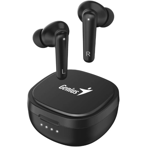 Наушники TWS Genius HS-M910BT черный, внутриканальные, Bluetooth 5.3, шумоподавление, до 4 ч