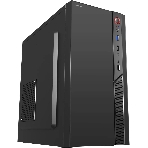 Компьютерный корпус Digma DCC-MN306 черный без БП mATX 1x80мм 1x92мм 2x120мм 2xUSB 2.0 1xUSB 3.0 audio