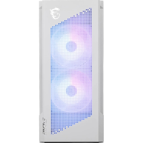 Компьютерный корпус MSI MPG VELOX 300R AIRFLOW PZ белый, Global, 2xUSB 3.2 Gen 1, 1xUSB 3.2 Gen2Type-C, 2x160мм ARGb Fan, 1