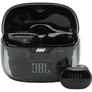 Наушники TWS JBL Tune Buds Ghost черный, внутриканальные, Bluetooth, активное шумоподавление