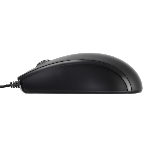 Мышь проводная Oklick 325M черный, 1000 dpi, USB, кнопки - 3