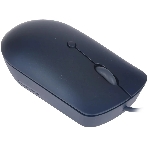 Мышь проводная Lenovo 540 синий, 2400 dpi, USB-C, кнопки - 4