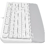 Клавиатура A4Tech Fstyler FK20 проводная, USB Type-A, белый