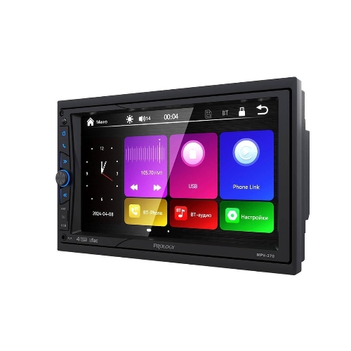 Автомагнитола Prology MPV-370, 2 DIN, 7