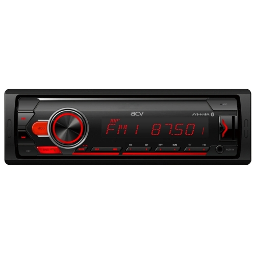 Автомагнитола ACV AVS-944BM, 1 DIN, Bluetooth, USB Type-A, AUX
