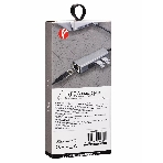 Переходник VCOM USB 3.0 -->RJ-45 1000Mbps+3 USB3.0, Aluminum Shell, 0.2м DH312A