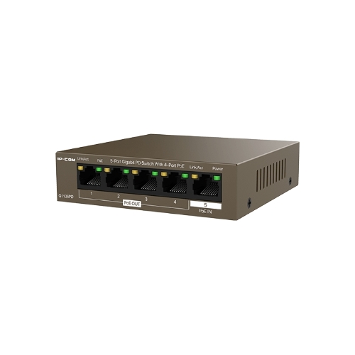 Коммутатор гигабитный IP-COM G1105PD-5-портовый PD с 4 портами PoE