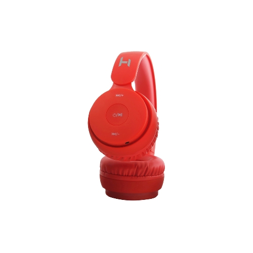 Беспроводные/проводные наушники Harper HB-215 красный, накладные, Bluetooth + проводной, до 5 ч