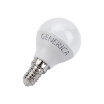 Лампа светодиодная GENERICA LL-G45-10-230-40-E14-G G45 10 Вт шар 4000К E14 230В