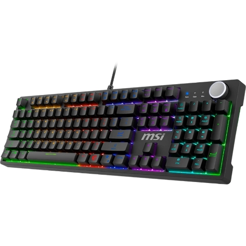 Клавиатура MSI Forge GK320 проводная, USB Type-A, чёрный