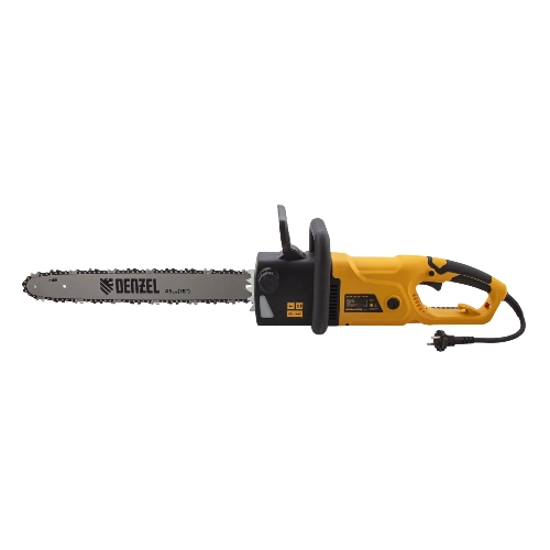 Пила цепная электрическая Denzel EDS-2200, 2,2кВт, продольная, шина 45 см, шаг 3/8, паз 1,3 мм, 62 зв