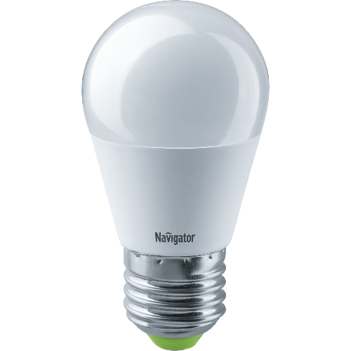 Лампа светодиодная Navigator NLL-P-G45-5-230-4K-E27 5 Вт шар 4000К белый E27 400 лм 220-240В