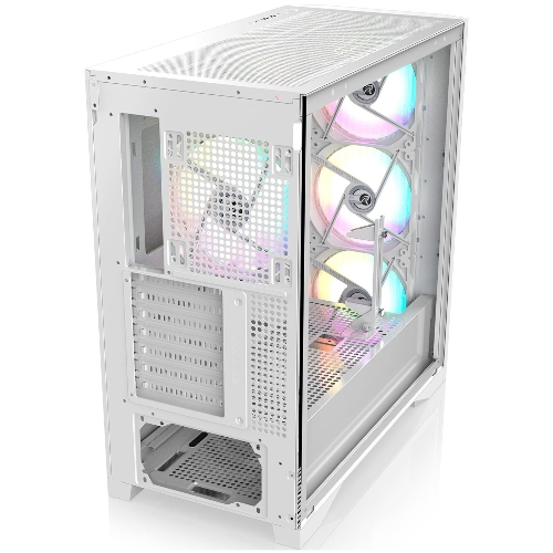 Компьютерный корпус без блока питания/Case Raijintek AGOS MAX-MS4, Midi-Tower, TG, 4x140мм ARGb, 2xUSB 3.0 + 1xUSB Type-C, E-ATX, ATX, mATX, mITX белый