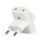 Разветвитель Smartbuy, 3 гнезда под плоскую вилку белый 6А 250B (SBE-06-A04-3)