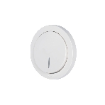 Выключатель 1-кл. СП OSEN 10А IP20 с подсветкой механизм бел. LEZARD 743-0288-111