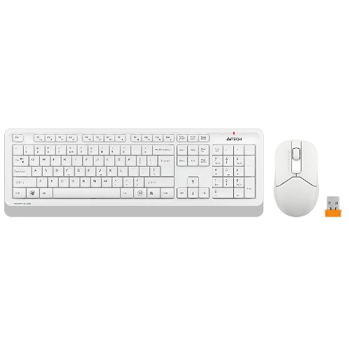 Комплект клавиатура+мышь A4Tech FStyler FG1012 беспроводной, USB, 1200 DPI, белый